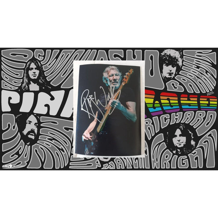 Roger Waters Pink Floyd bass guitarist signed 5x7 photo with proof