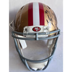 Load image into Gallery viewer, Kyle Shanahan Brock Purdy Deebo Samuel Christian McCaffrey George kittle authentic helmet signed with proof
