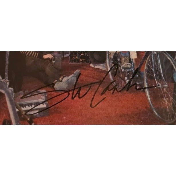 Tom and John Fogarty Stu Cook dog Clifford Cosmos Factory original LP signed with proof.