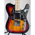 Load image into Gallery viewer, Freddie Mercury, Brian May, Roger Taylor, John Deacon Queen one-of-a kind full size electric guitar signed with proof
