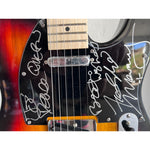 Load image into Gallery viewer, Freddie Mercury, Brian May, Roger Taylor, John Deacon Queen one-of-a kind full size electric guitar signed with proof
