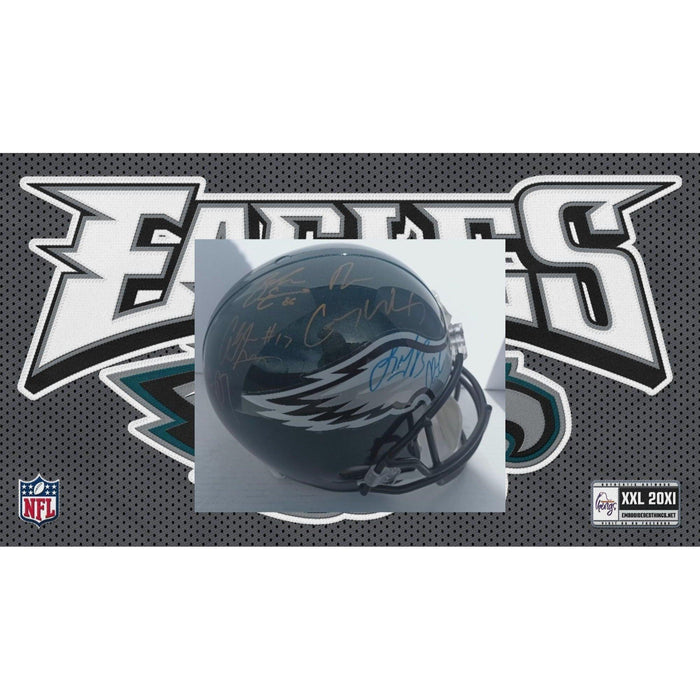 Philadelphia Eagles 2017 full size Deluxe replica Super Bowl champs Nelson Agholor LeGarrette Blount, Jay Ajayi Alshon Jeffrey Chris Long
