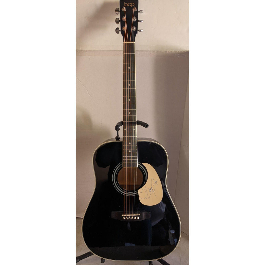 Lady Gaga "Stefani Angelina Germanotta" 41' full size acoustic guitar signed with proof
