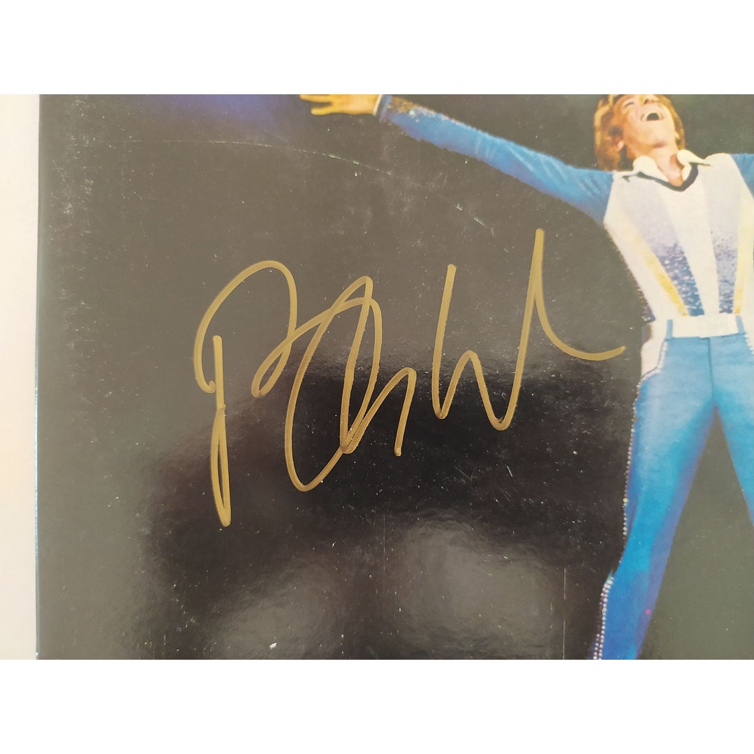 Barry Manilow live original LP signed with proof