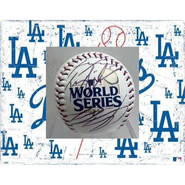 Los Angeles Dodgers Shohei Ohtani, Teoscar Hernandez, Freddie Freeman Rawlings MLB baseball signed with proof