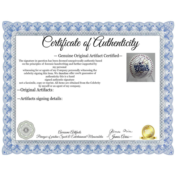 Los Angeles Dodgers Shohei Ohtani, Teoscar Hernandez, Freddie Freeman Rawlings MLB baseball signed with proof.