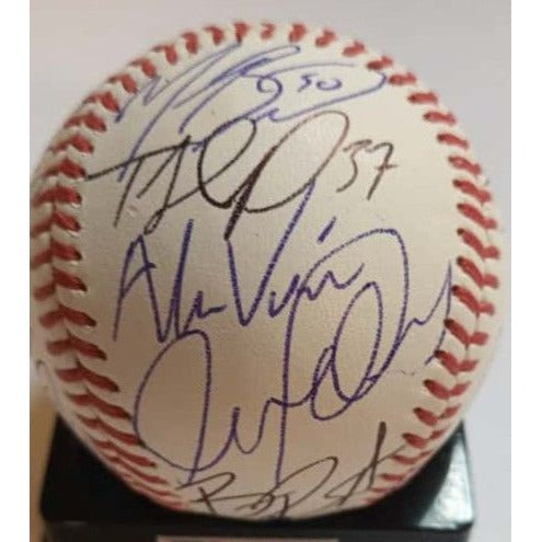 Los Angeles Dodgers Shohei Ohtani Freddie Freeman 2025 team signed Rawlings baseball