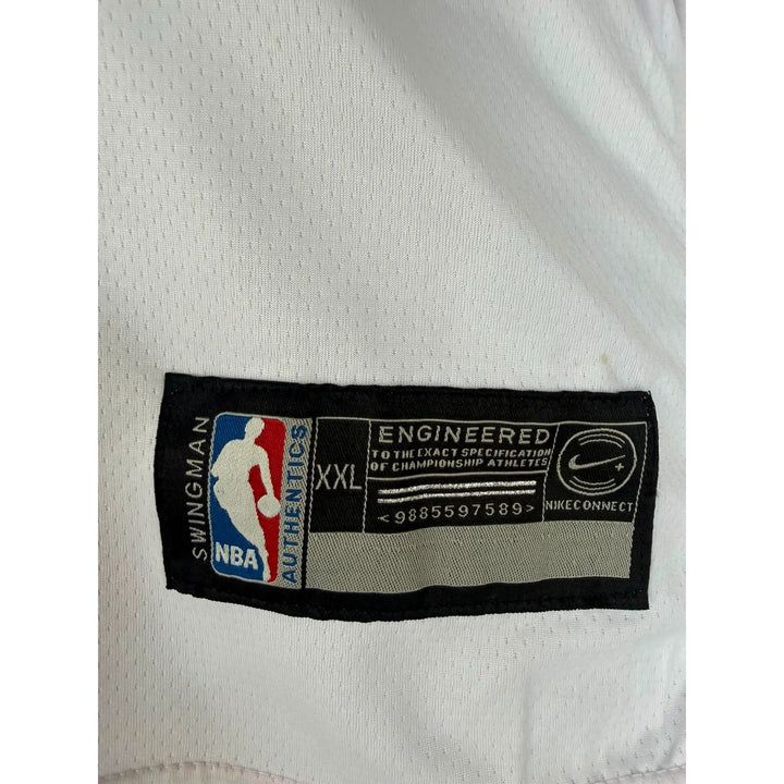 Nikola jokic game model jersey signed with proof.