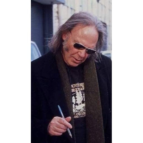 CSNY David Crosby , Stephen Stills, Graham Nash, Neil Young authentic Fender telecaster full size electric guitar signed with proof