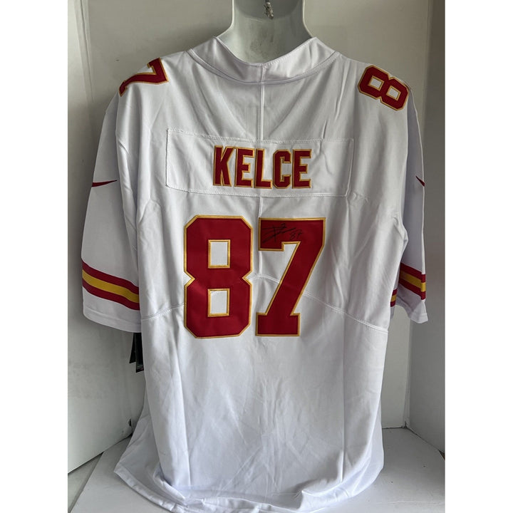 Travis Kelce Kansas City Chiefs Nike extra large game model jersey signed with proof