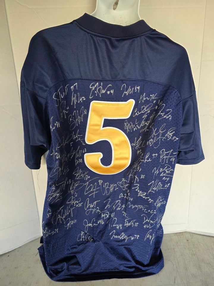 Manti Te'o Notre Dame jersey set 2 signed back