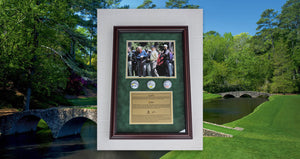 Tiger Woods Jack Nicklaus and Arnold Plamer Masters Golf Balls signed with photo proof