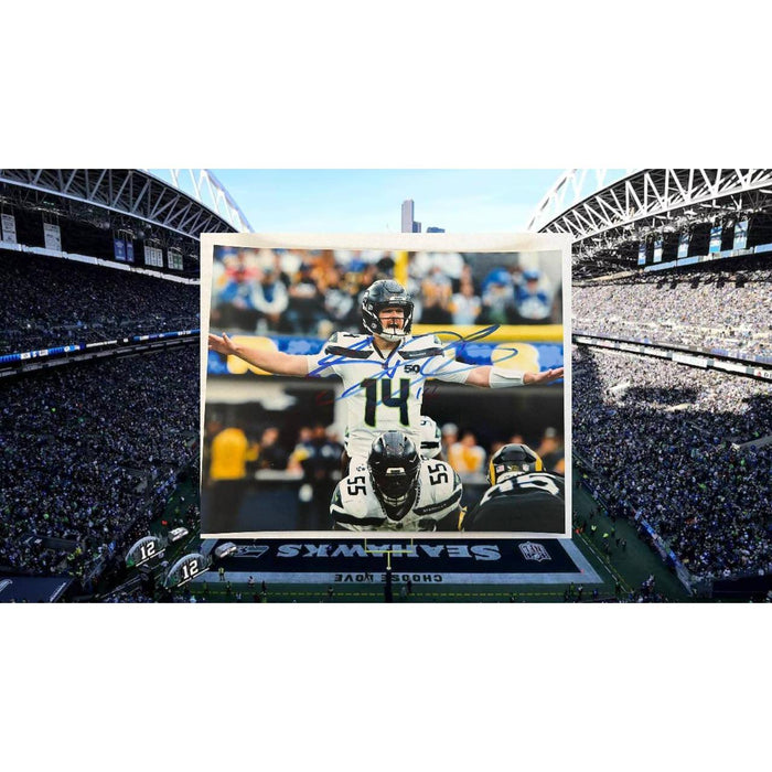 Sam Darnold Seattle Seahawks 8x10 photo signed with proof