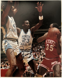 Michael Jordan North Carolina Tarheels 8x10 photo signed with proof
