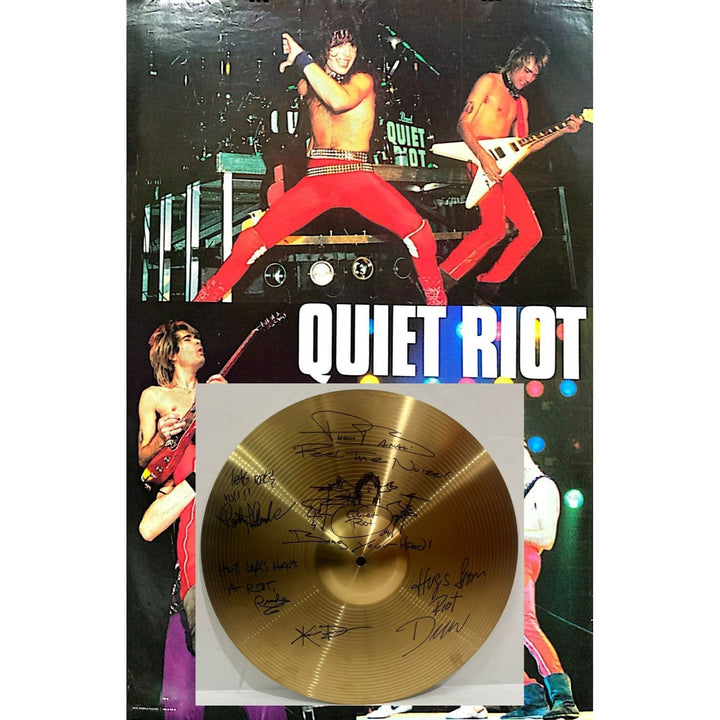 Quiet Riot Randy Rhoads Kevin DuBrow Rudy Sarzo, Franki Banali (sketch)
