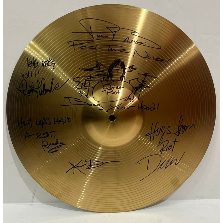 Quiet Riot Randy Rhoads Kevin DuBrow Rudy Sarzo, Franki Banali (sketch)