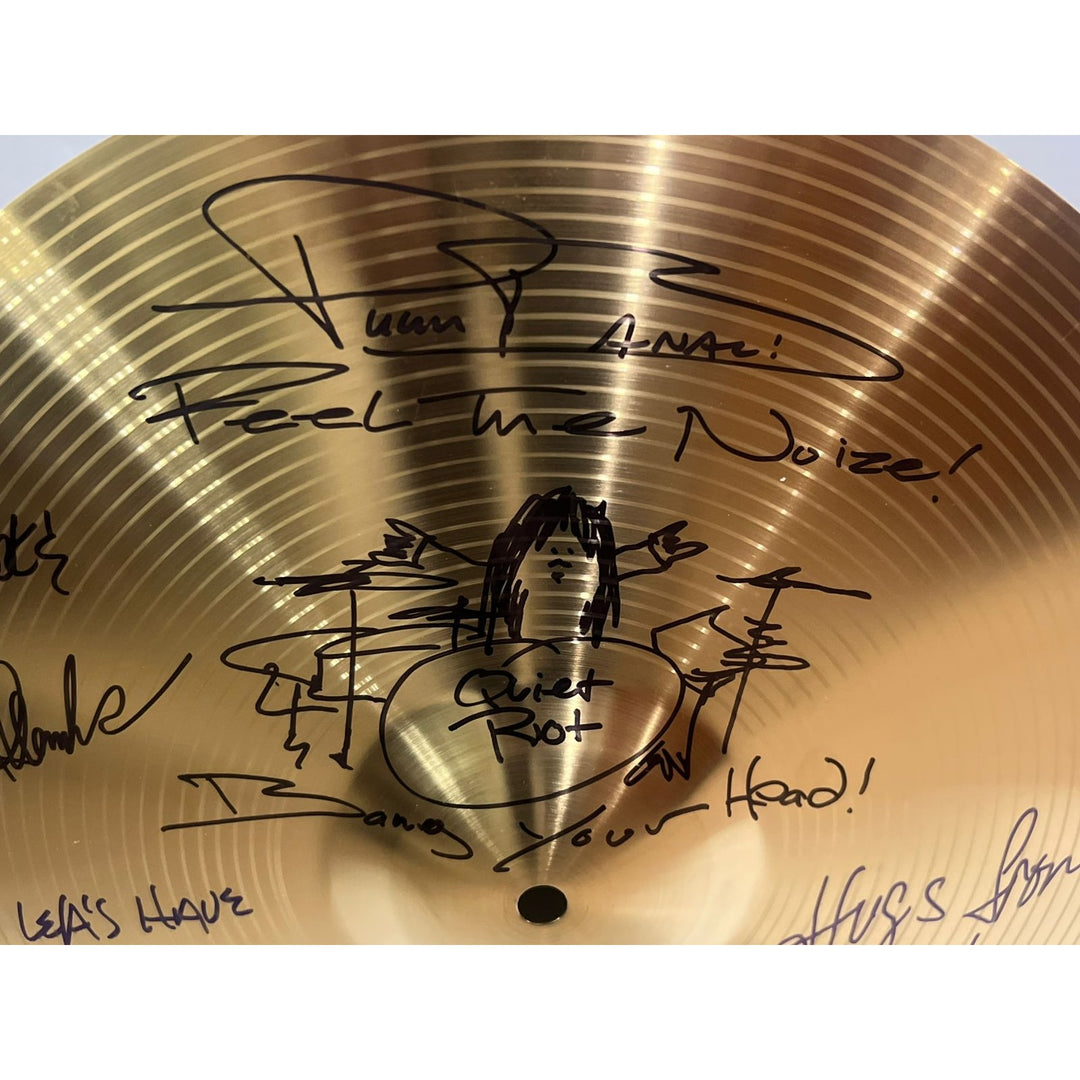 Quiet Riot Randy Rhoads Kevin DuBrow Rudy Sarzo, Franki Banali (sketch)