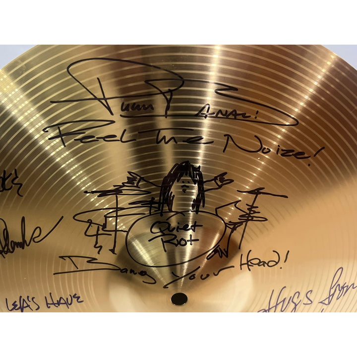 Quiet Riot Randy Rhoads Kevin DuBrow Rudy Sarzo, Franki Banali (sketch)