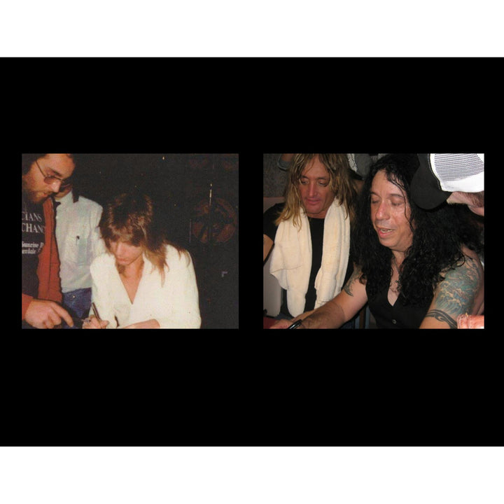 Quiet Riot Randy Rhoads Kevin DuBrow Rudy Sarzo, Franki Banali (sketch)