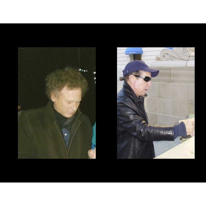 Simon & Garfunkel "Paul Simon and Art Garfunkel" 41' full size acoustic guitar signed with proof