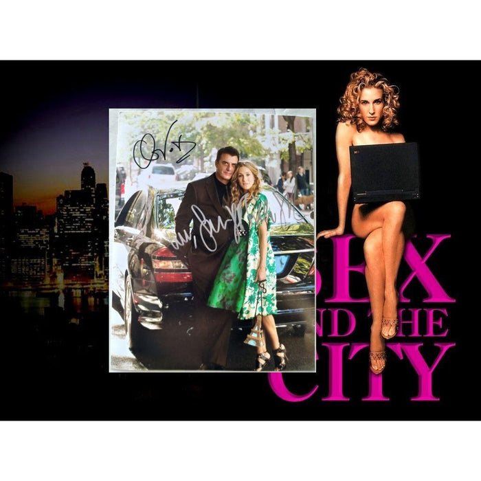 Chris North Mr Big Sarah Jessica Parker Carrie Bradshaw 8x10 photo signed with proof