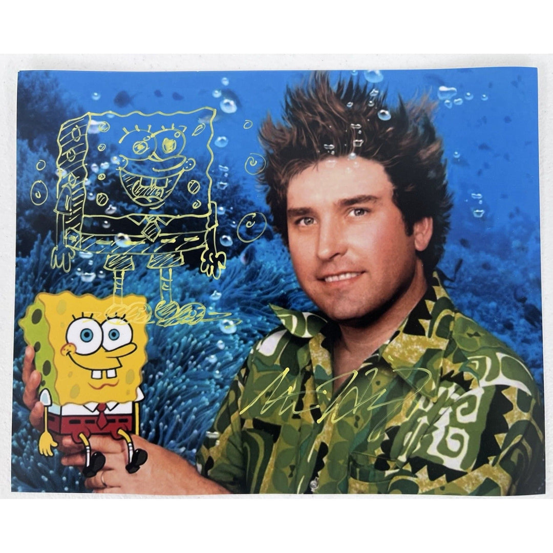 Steven Hillenburg SpongeBob creator sketch and signed, 8x10, photo Awesome Artifacts