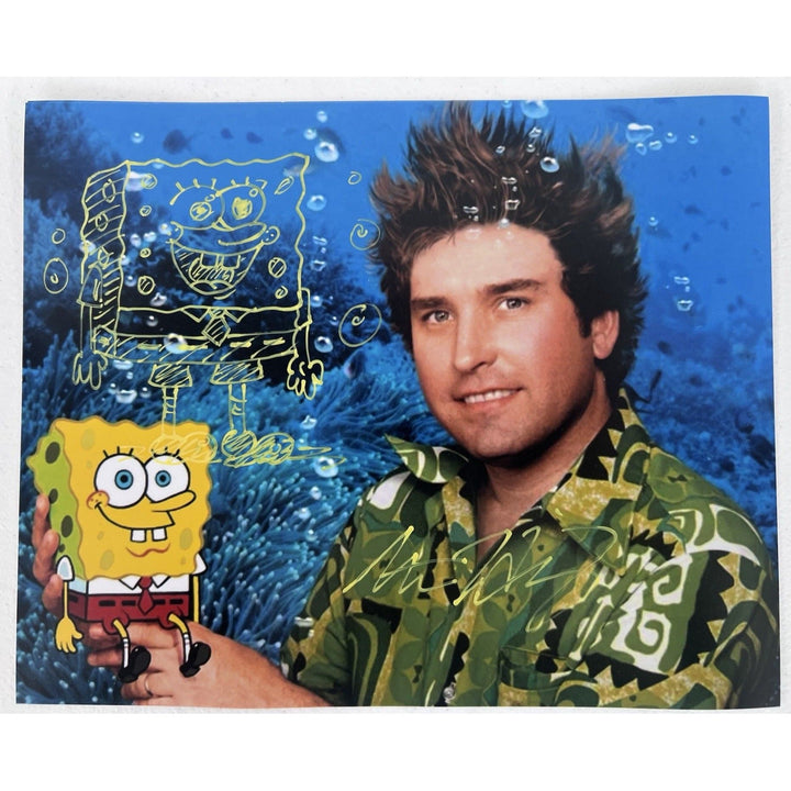 Steven Hillenburg SpongeBob creator sketch and signed, 8x10, photo Awesome Artifacts