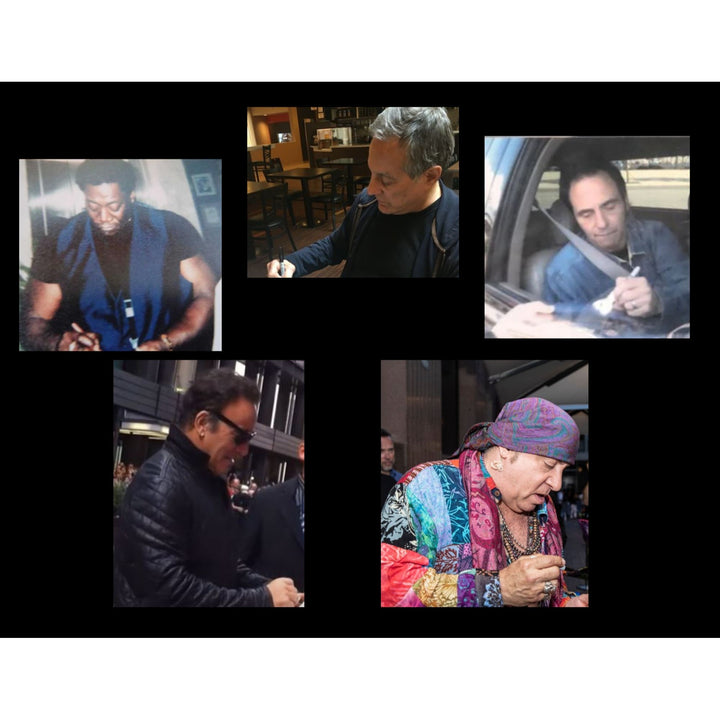 Bruce Springsteen,n Clarence Clemens, Patti Scialfa Gary Tallent, Max Weinberg, Stevie Van Zant, Nils Lofgren