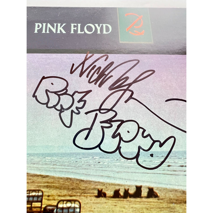 Pink Floyd "A Momentary Lapse of Reason" David Gilmour, Roger Waters, Nick Mason, Richard Wright signed with proof