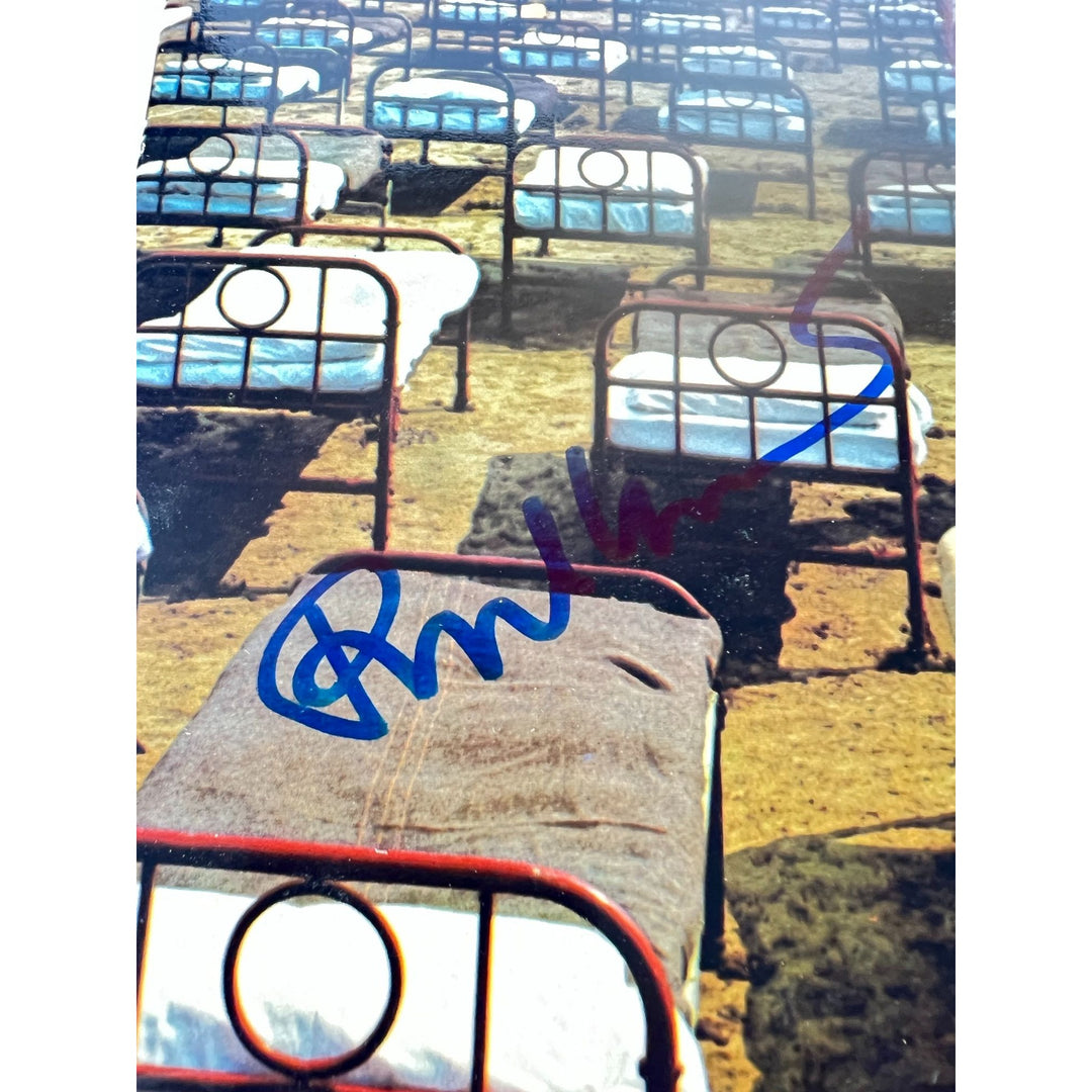 Pink Floyd "A Momentary Lapse of Reason" David Gilmour, Roger Waters, Nick Mason, Richard Wright signed with proof