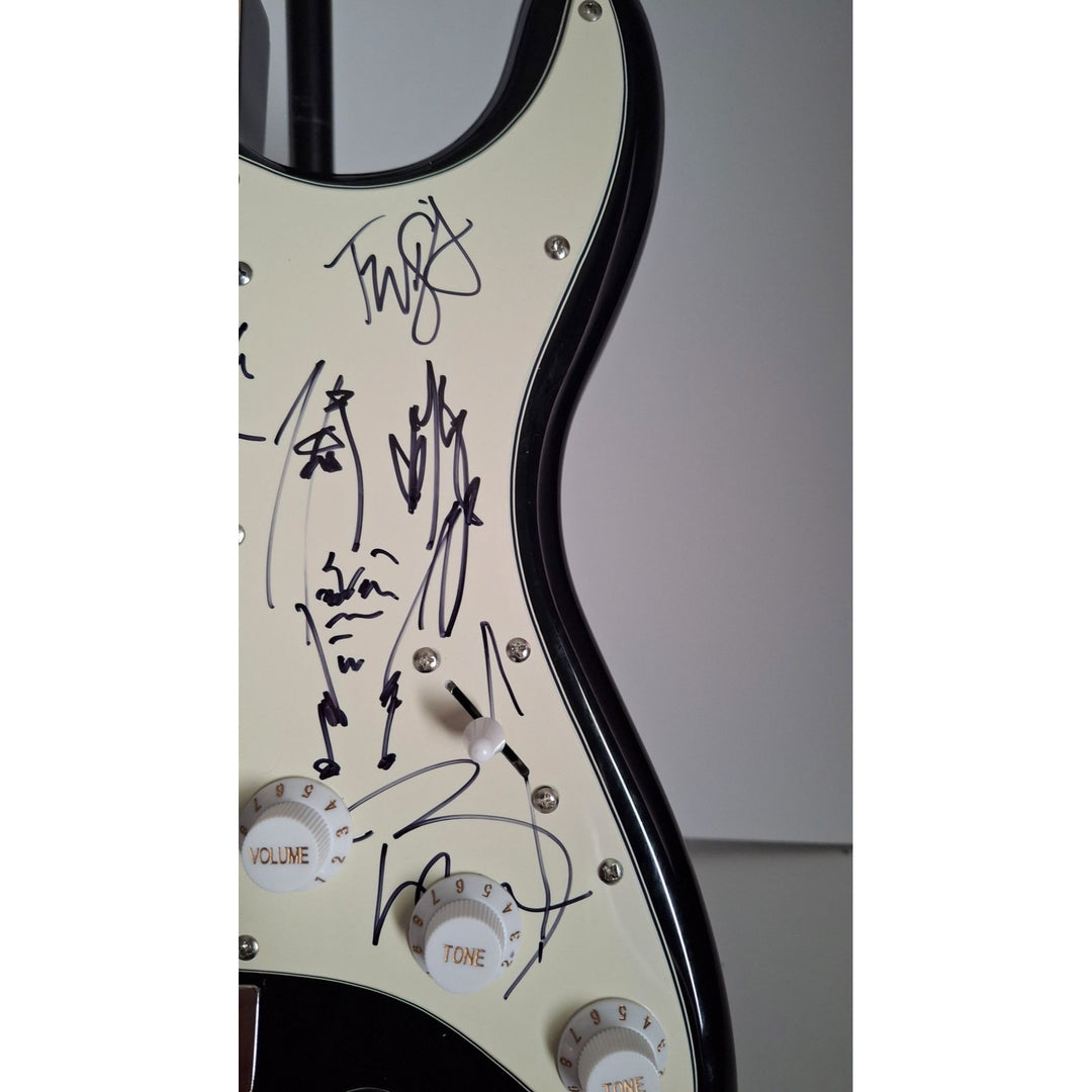 Johnny Depp signed with self sketch and Brian Hugh Warner "Marilyn Manson" signed with inscription with proof