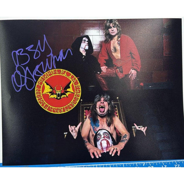Ozzy Osbourne 11x14 photos signed with proof.