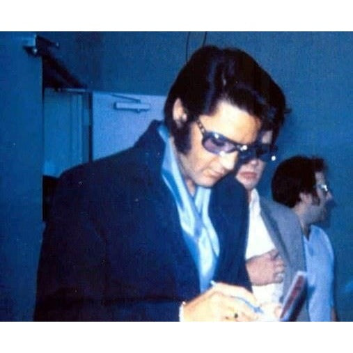 Elvis Presley Vintage autograph book page signed with proof