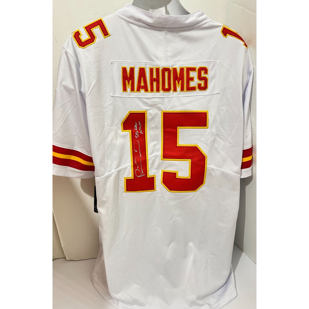 Patrick Mahomes Superbowl MVP LVII Nike XL on field model jersey signed with proof