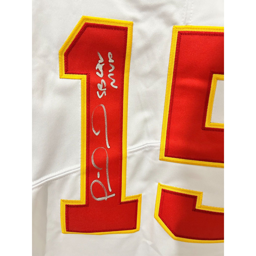 Patrick Mahomes Superbowl MVP LVII Nike XL on field model jersey signed with proof