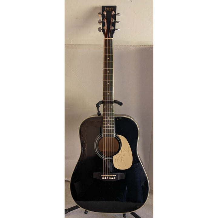 Freddie Mercury Queen 41' full size acoustic guitar signed with proof
