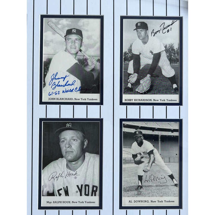 New York Yankees 1961 World Series Champions 12 signed including Roger Maris, Whitey Ford, Elston Howard, Yogi Berra & Mickey Mantle