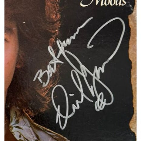 Neil Diamond "Moods" LP signed with proof.