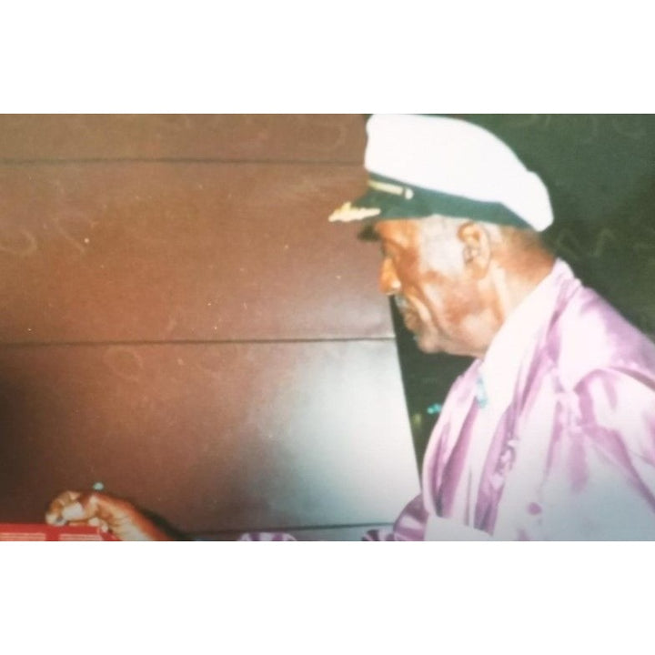 Chuck Berry 5x7 photo signed with proof