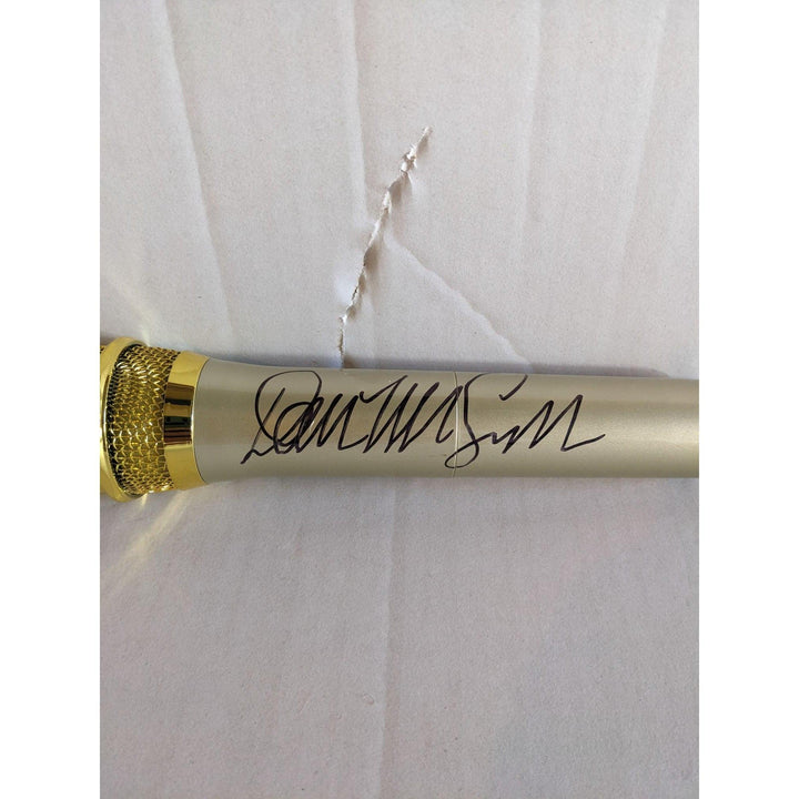 Don McLean microphone signed with proof