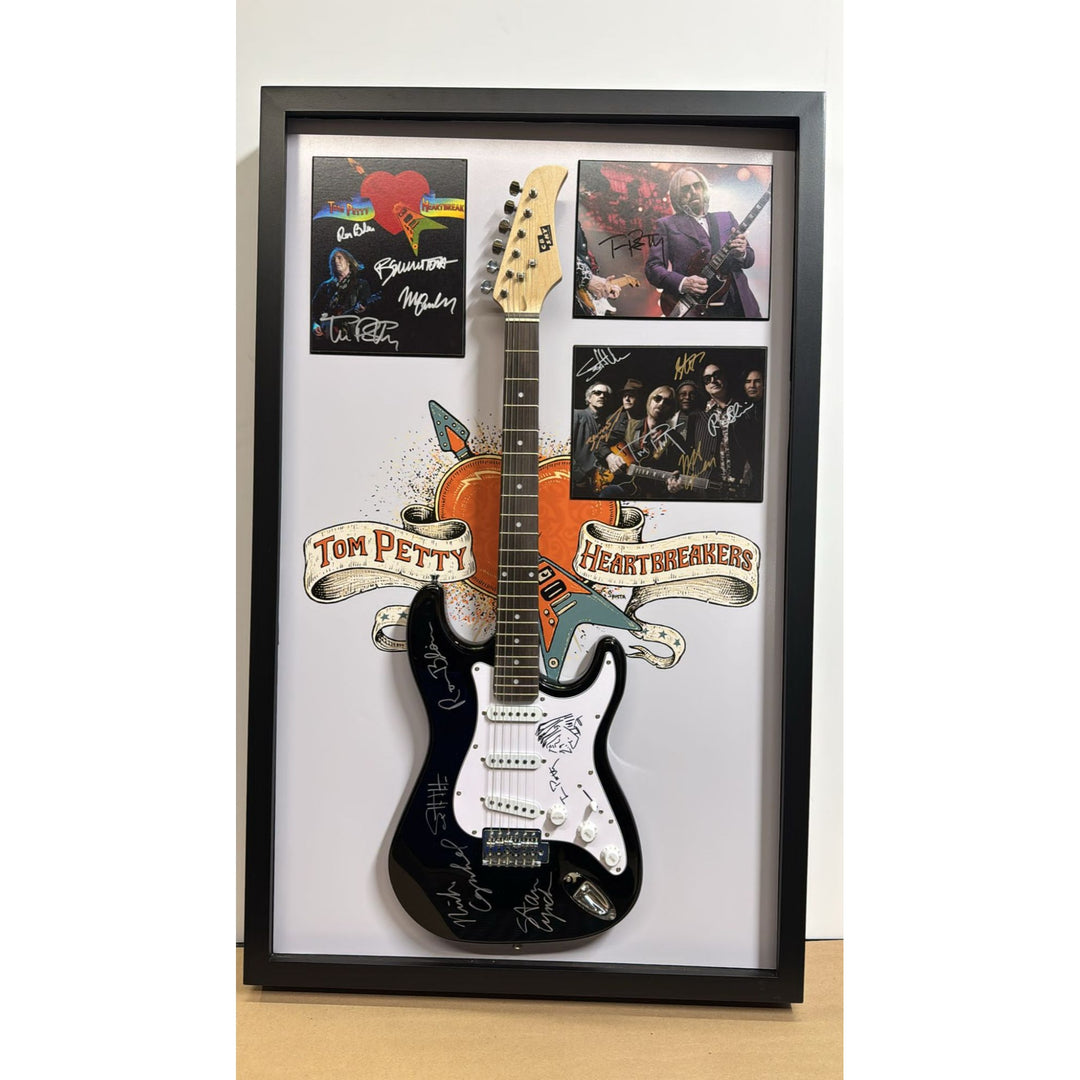 James Hetfield Disturbed Korn Jonathan Davis Limp Bizkit Fred Durst, Marilyn Manson Rob Zombie Heavy Metal Legends guitar signed with proof.