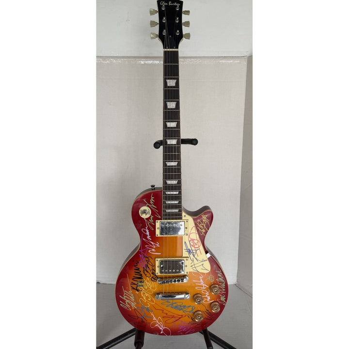 James Hetfield Dimebag Darrell Zakk Wylde (19) Heavy Metal guitars legends cherry Les Paul electric guitar signed with proof.