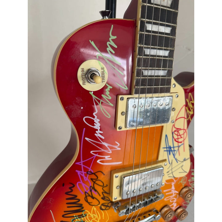 James Hetfield Dimebag Darrell Zakk Wylde (19) Heavy Metal guitars legends cherry Les Paul electric guitar signed with proof.