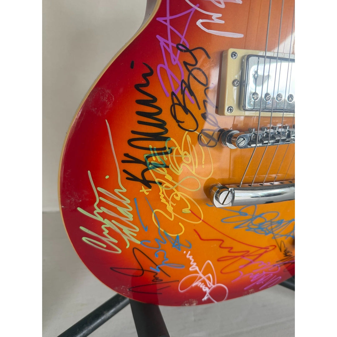 James Hetfield Dimebag Darrell Zakk Wylde (19) Heavy Metal guitars legends cherry Les Paul electric guitar signed with proof.