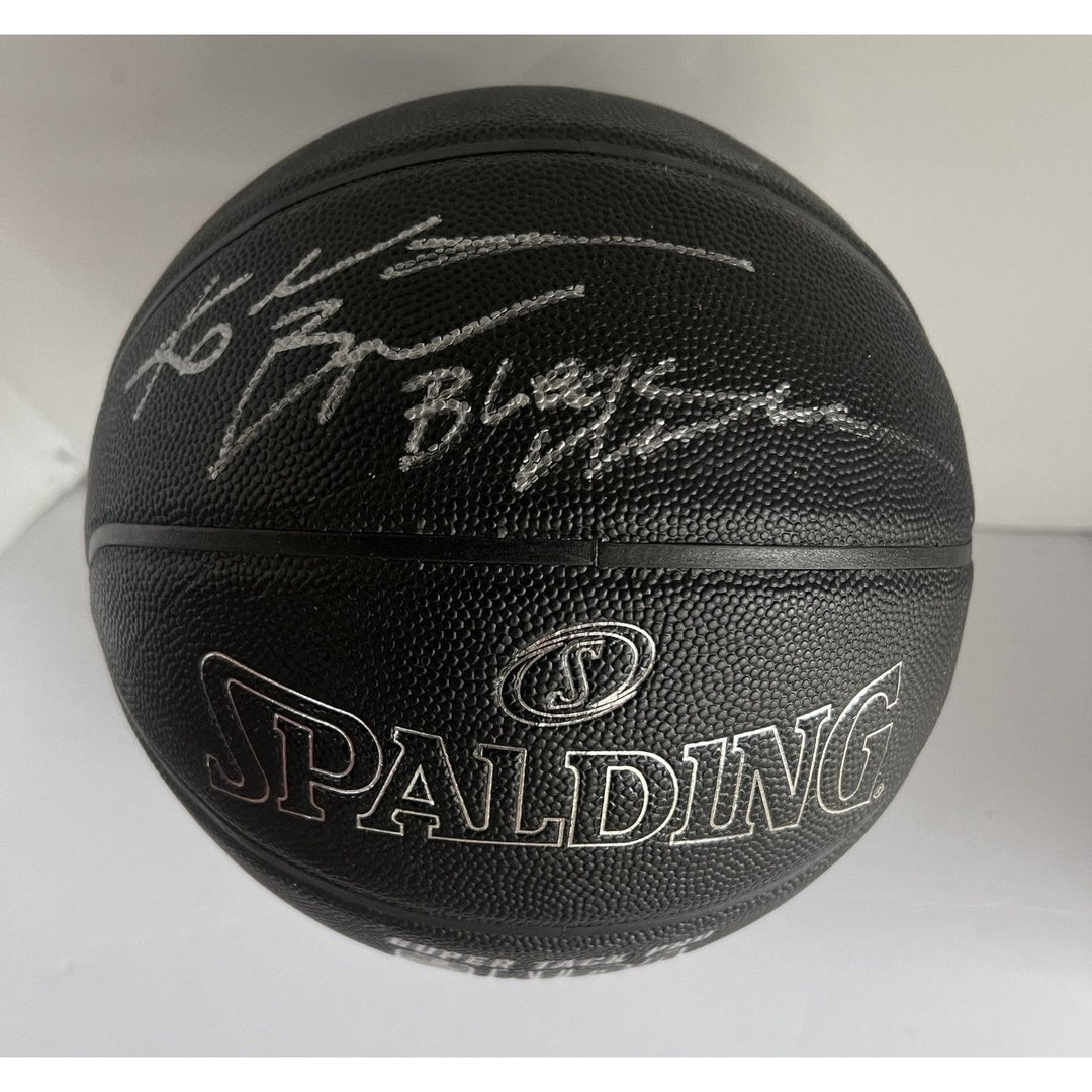 Kobe Bryant Los Angeles Lakers signed and inscribed Spalding NBA basketball signed with proof