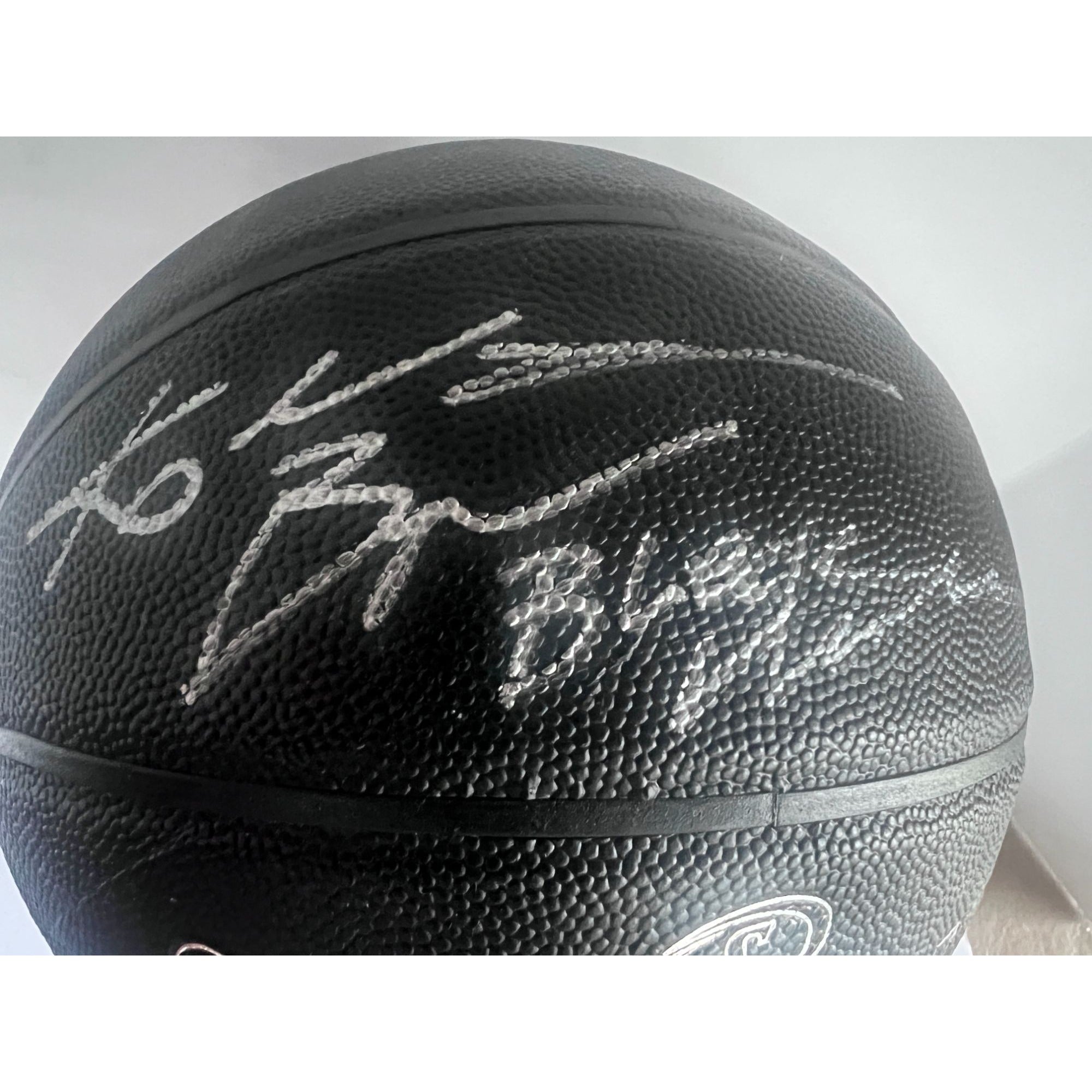 Kobe Bryant Los Angeles Lakers signed and inscribed Spalding NBA basketball signed with proof