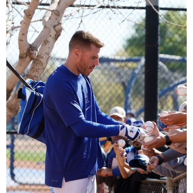 Freddie Freeman World Series MVP Los Angeles Dodgers Rawlings baseball signed with proof.
