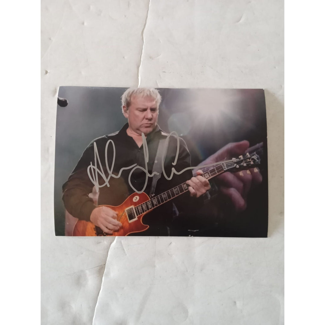 Alex Lifeson Rush guitarist 5x7 photo signed with proof