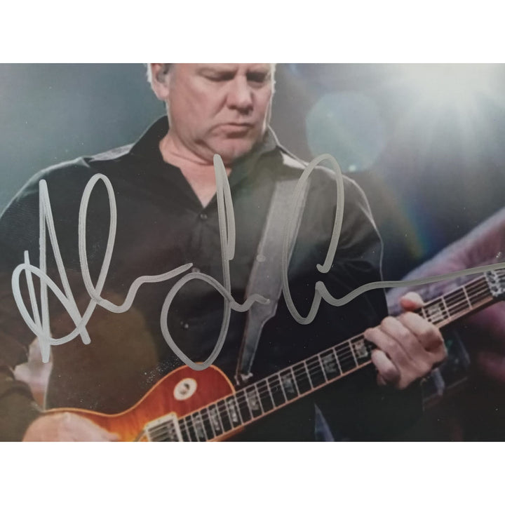 Alex Lifeson Rush guitarist 5x7 photo signed with proof