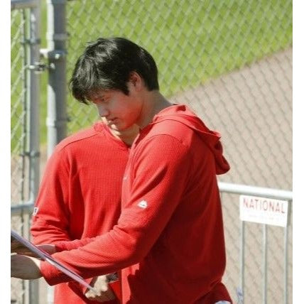 Shohei Ohtani Los Angeles Dodgers Rawlings MLB game model bat extremely rare signed in English and Japanese with proof